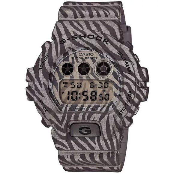 Casio G-SHOCK DW-6900ZB-8ER Zebra Camouflage Wristwatch - Picture 2 of 7